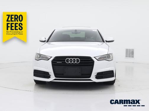 White 2018 Audi A6 Premium