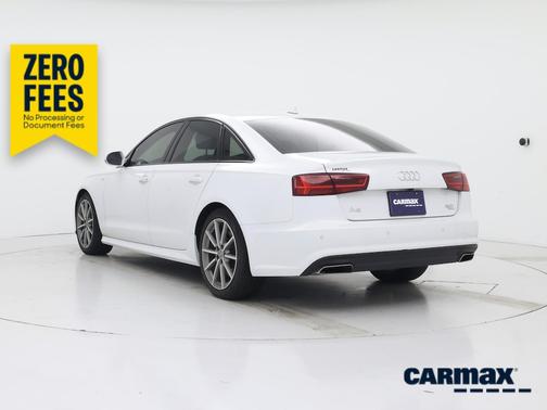 White 2018 Audi A6 Premium