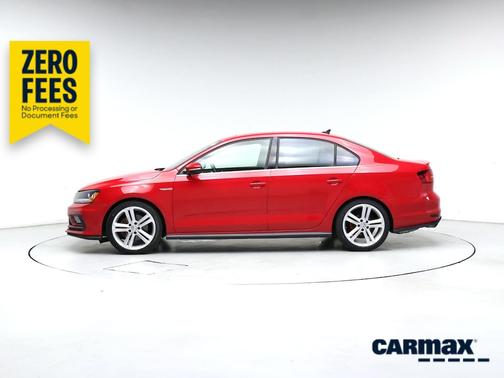 Red 2017 Volkswagen Jetta GLI