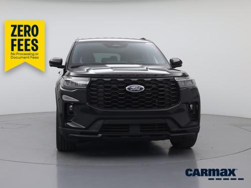 Black 2025 Ford Explorer ST-Line