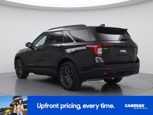 Black 2025 Ford Explorer ST-Line