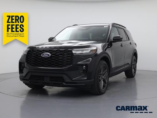 Black 2025 Ford Explorer ST-Line