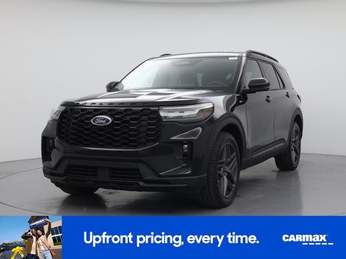 Black 2025 Ford Explorer ST-Line