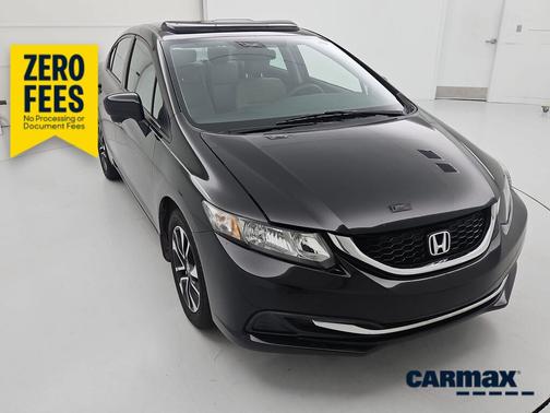 Black 2014 Honda Civic EX