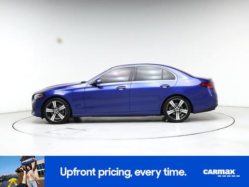 Blue 2022 Mercedes-Benz C-Class