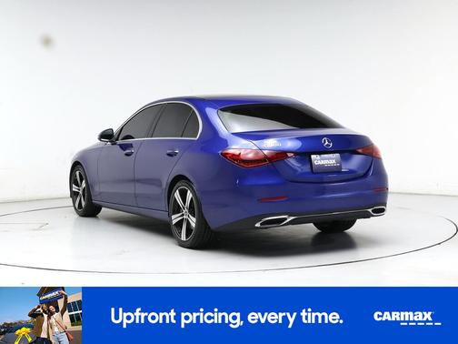 Blue 2022 Mercedes-Benz C-Class