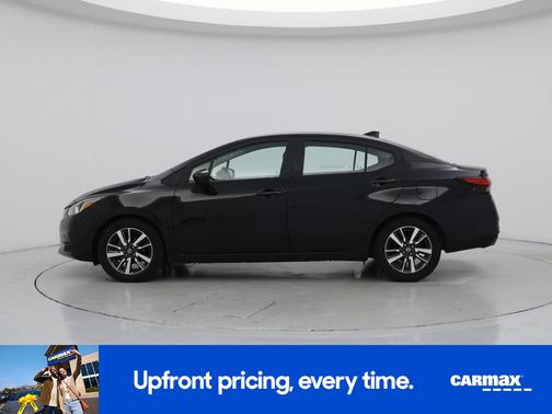 Black 2020 Nissan Versa SV