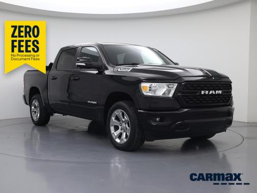 Black 2022 RAM 1500 Bighorn