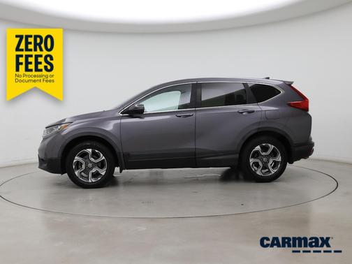 Gray 2018 Honda CR-V EX-L