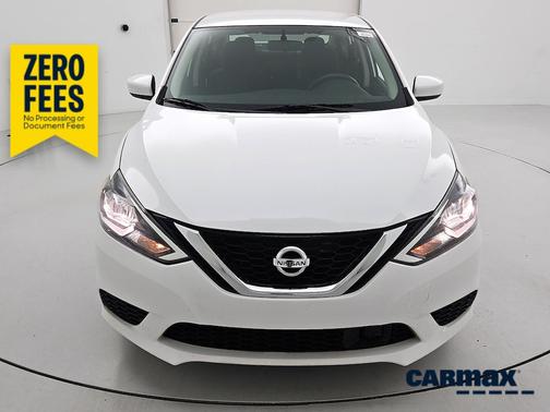 White 2019 Nissan Sentra S