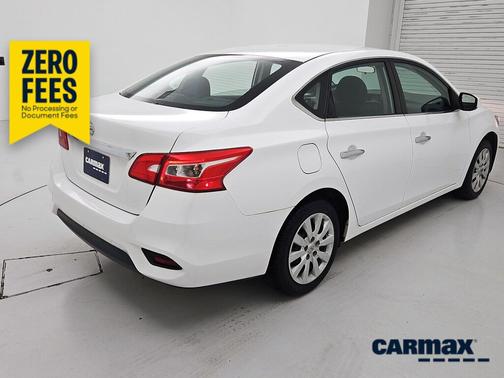 White 2019 Nissan Sentra S