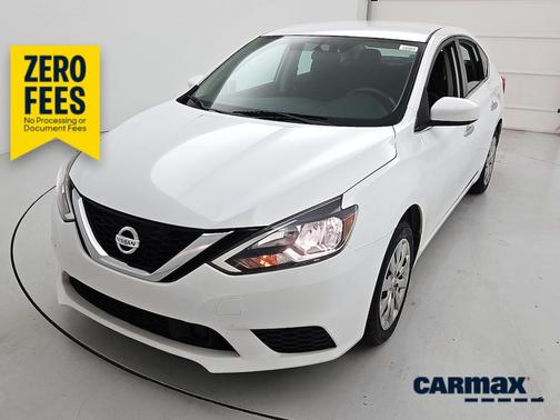 White 2019 Nissan Sentra S