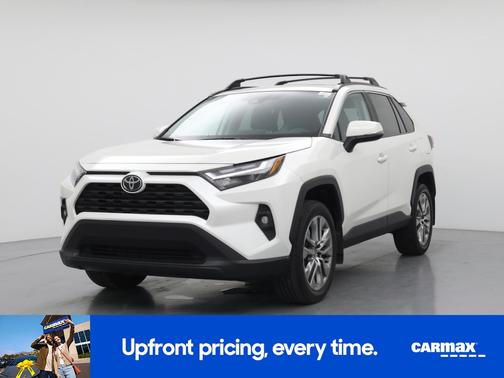 White 2022 Toyota RAV4 XLE Premium