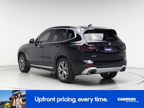Black 2022 BMW X3 XDrive30i