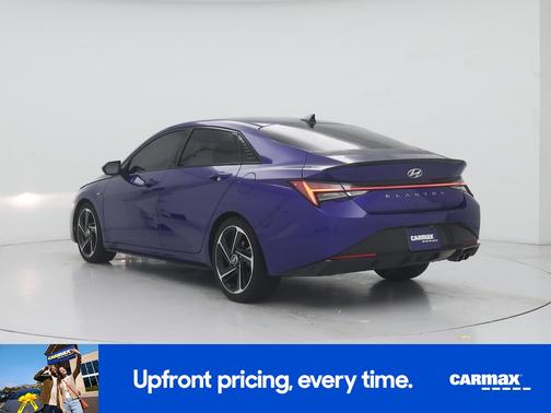 Blue 2022 Hyundai ELANTRA N Line