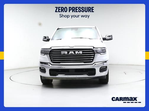 White 2025 RAM 1500 Laramie