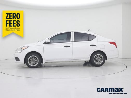 White 2017 Nissan Versa S