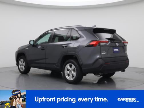 Gray 2021 Toyota RAV4 Hybrid LE