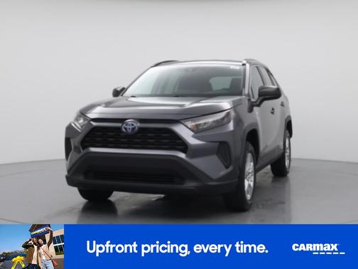 Gray 2021 Toyota RAV4 Hybrid LE