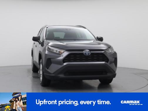 Gray 2021 Toyota RAV4 Hybrid LE