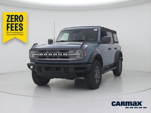 Blue 2021 Ford Bronco Big Bend