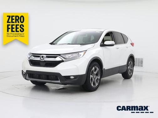 White 2019 Honda CR-V EX