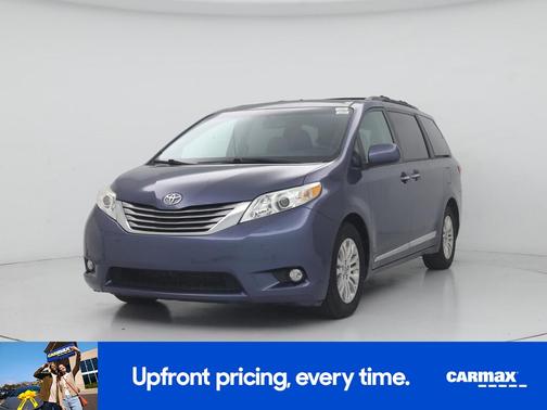 Blue 2017 Toyota Sienna XLE