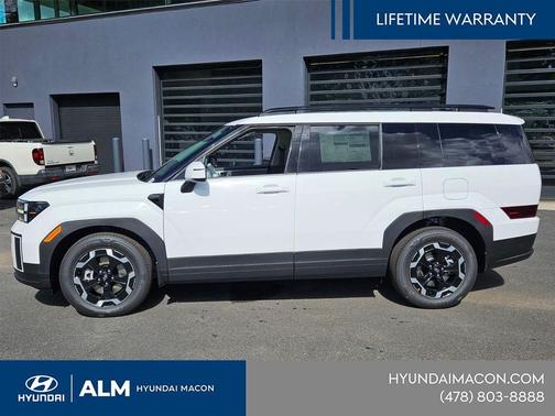 White 2026 Hyundai SANTA FE SEL