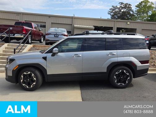 Shimmering Silver Pearl 2025 Hyundai SANTA FE SEL