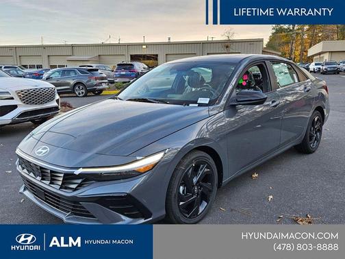 Gray 2026 Hyundai ELANTRA SEL SPORT PREMIUM