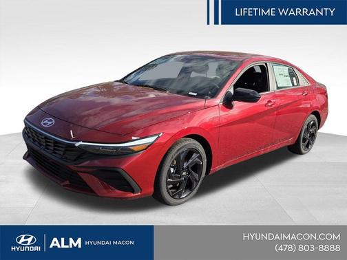 Red 2026 Hyundai ELANTRA SEL Sport