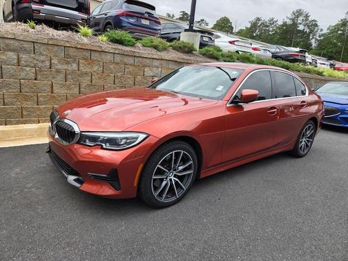 Sunset Orange Metallic 2022 BMW 330 i