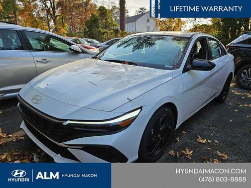 Serenity White Pearl 2026 Hyundai ELANTRA SEL Sport