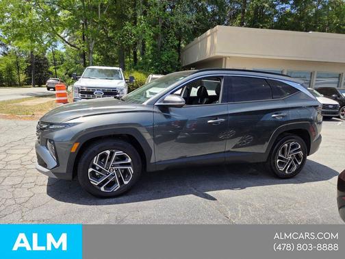 Amazon Gray 2025 Hyundai TUCSON Hybrid Limited