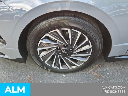 Blue 2024 Hyundai SONATA Hybrid SEL