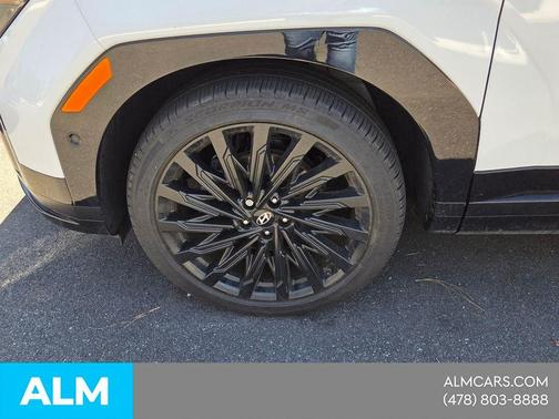 White 2025 Hyundai SANTA FE Calligraphy