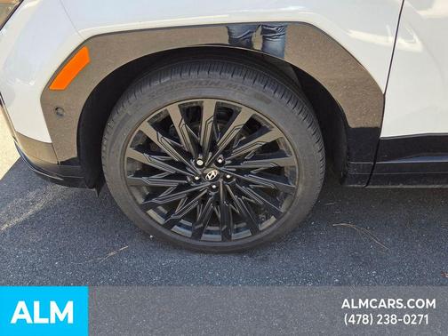 White 2025 Hyundai SANTA FE Calligraphy