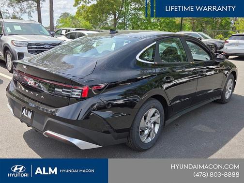 Black 2026 Hyundai SONATA SE