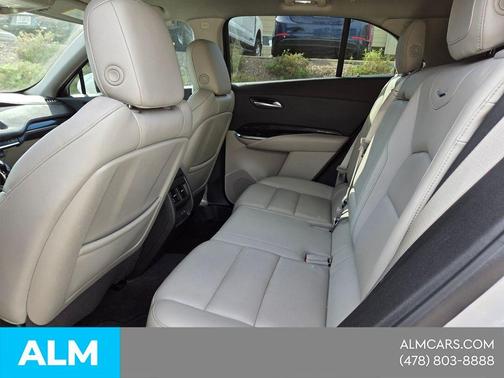 Crystal White Tri-Coat 2023 Cadillac XT4 Premium Luxury