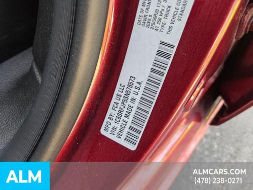 Delmonico Red Pearlcoat 2025 RAM 1500 Laramie