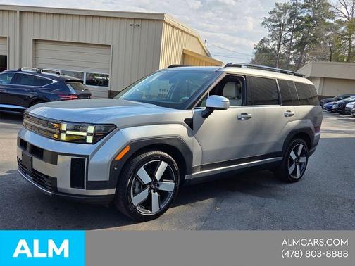 Shimmering Silver Pearl 2024 Hyundai SANTA FE Limited