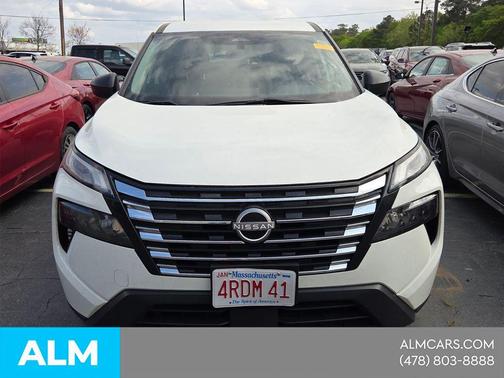 Glacier White 2024 Nissan Rogue S