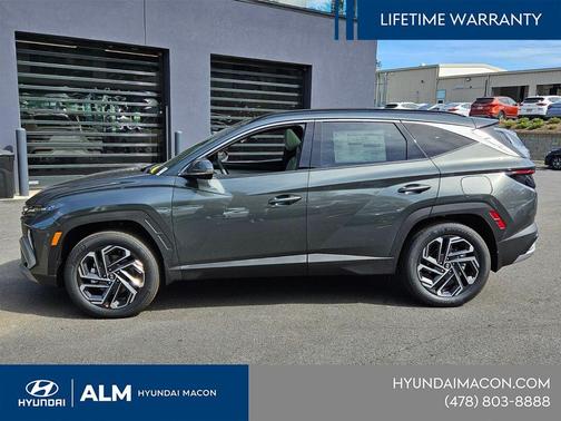 Amazon Gray 2025 Hyundai TUCSON Hybrid Limited
