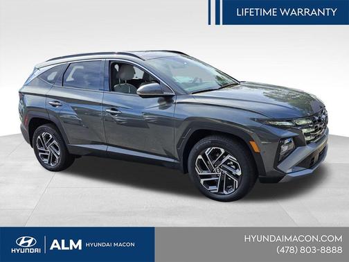 Amazon Gray 2025 Hyundai TUCSON Hybrid Limited