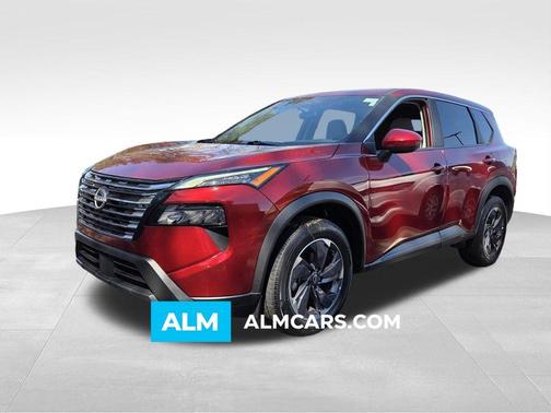 Scarlet Ember 2025 Nissan Rogue SV