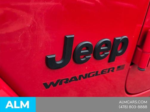 Firecracker Red Clearcoat 2025 Jeep Wrangler Sahara