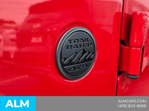 Firecracker Red Clearcoat 2025 Jeep Wrangler Sahara