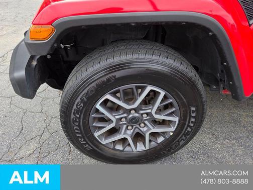 Firecracker Red Clearcoat 2025 Jeep Wrangler Sahara
