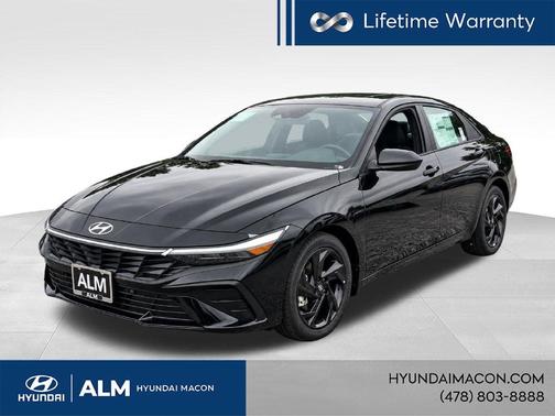 Black 2026 Hyundai ELANTRA SEL Sport