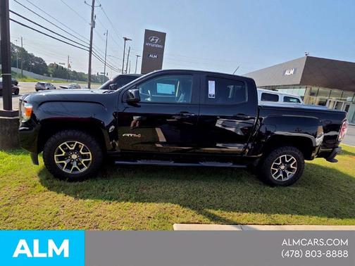 Onyx Black 2021 GMC Canyon AT4 w/Leather